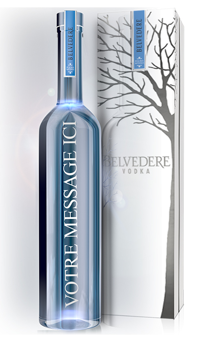 Vodka Belvedere Pure Personnalisable - MHD Spiritueux